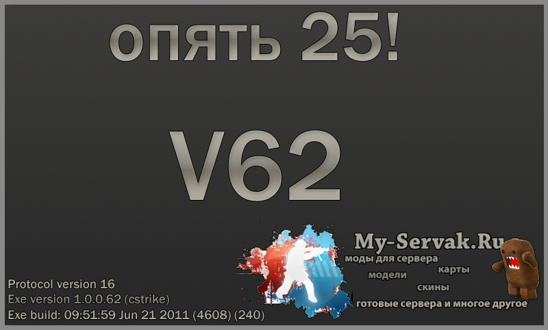 Обновление css v61 до версии v1.0.0.62